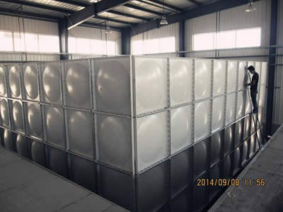 潍城玻璃钢拼装水箱